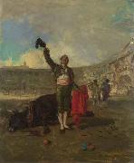 Marsal, Mariano Fortuny y The BullFighters Salute France oil painting artist